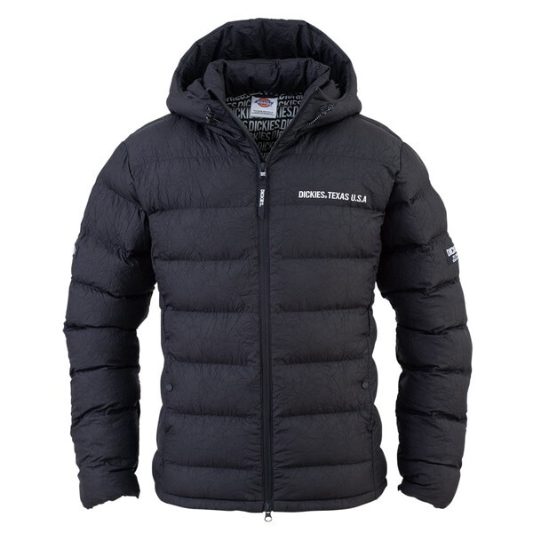 D23001 ブラック XXL ワッシャーファイバーダウンフーディージャケット 5,591円