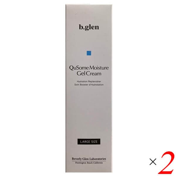 ビーグレン QuSomeモイスチャーゲルクリーム(Lサイズ) 44g 2個セット