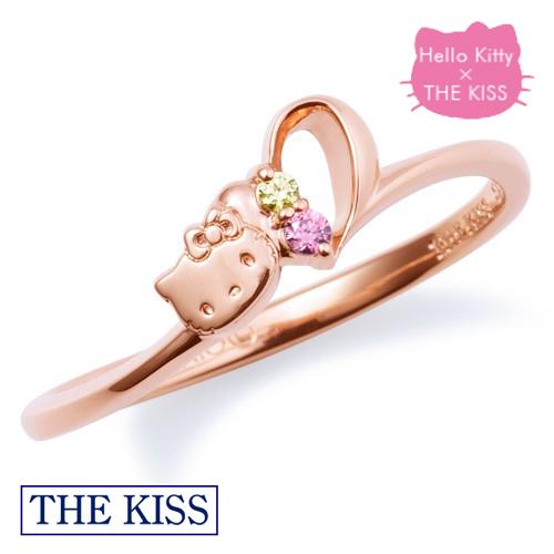ハローキティ 指輪 リング Hello Kitty リング シルバー レディース 女性 THE KISS ザキッス キティちゃん グッズ アクセサリー プレゼント