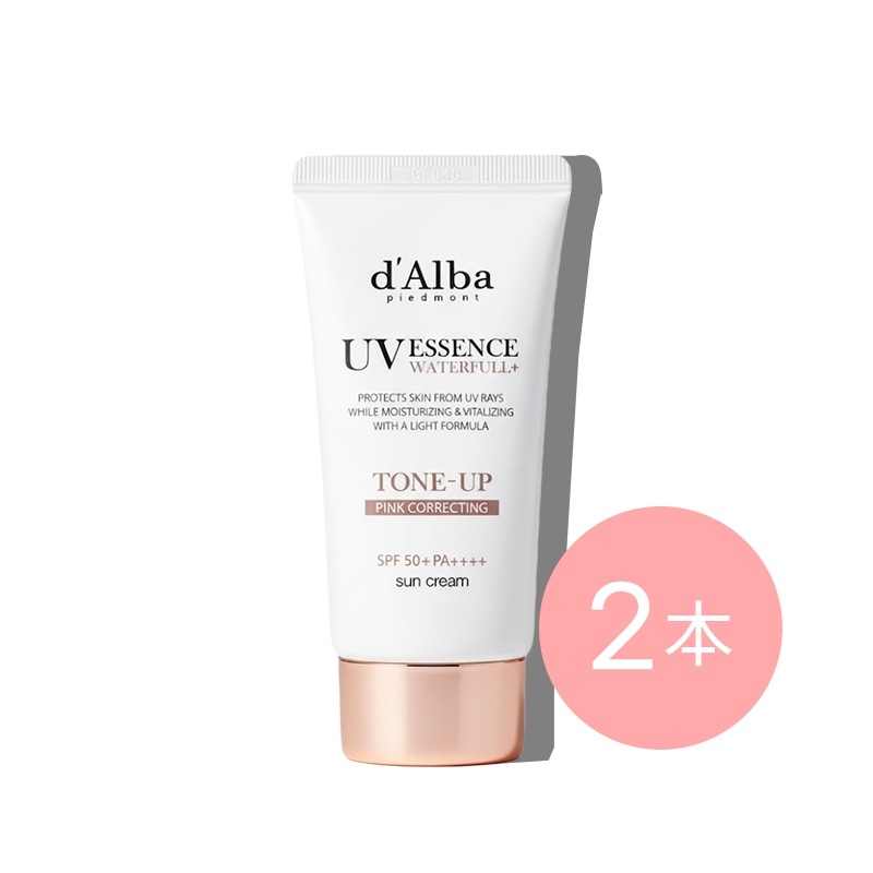 ウォータフルトーンアップサンクリーム [SPF50+/PA++++], 50ml, 2個