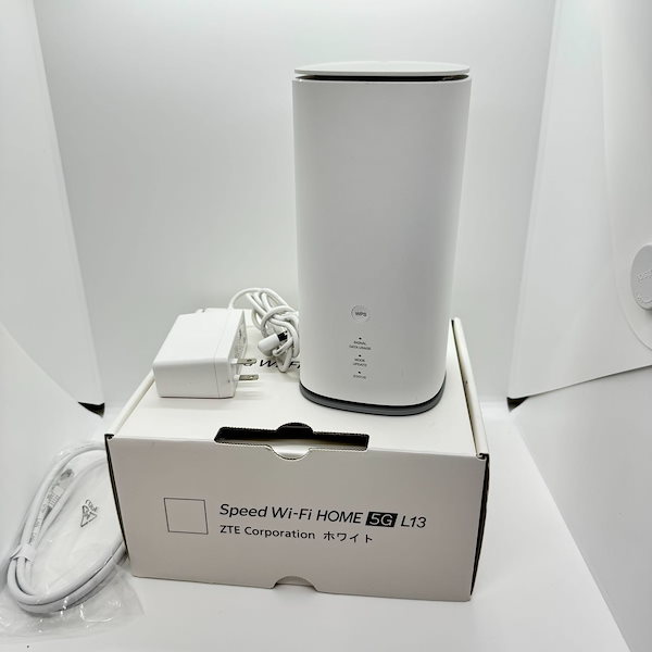 新品　SpeedWi-Fi HOME 5G L13 ZTR02SWU ZTE 新品未使用 UQ Speed Wi-Fi HOME 5G L13 ホワイト ZTR02SWU