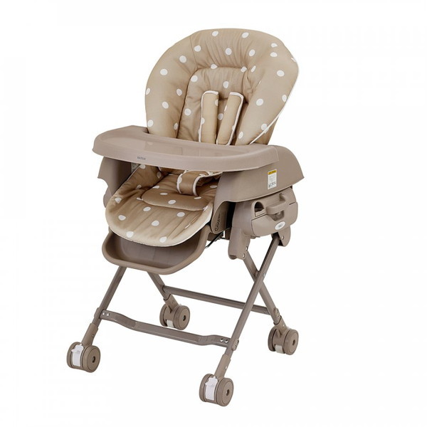 スイングハイローラック ピッコロ ドットベージュ 03413 新生児～生後7ヵ月頃まで 保証期間：1年