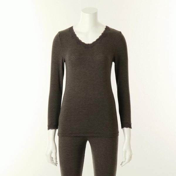 25AW エアポケット ジャカード 女性 9分丈 トップス インナー VLG5067CSG 7,729円