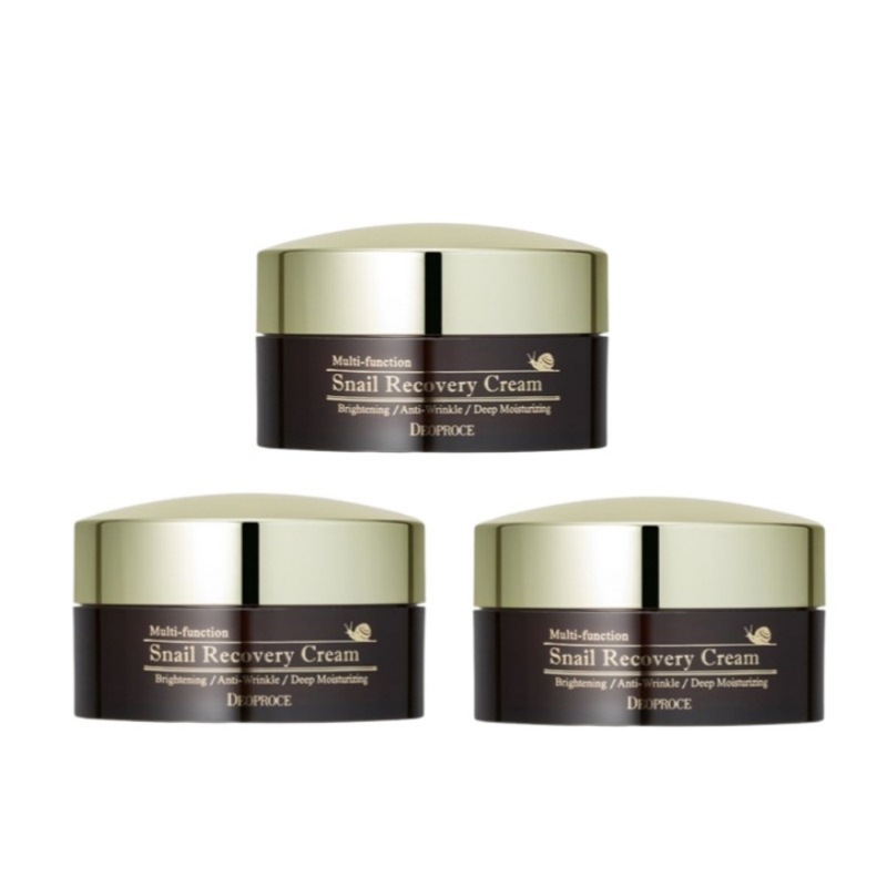 【2+1】カタツムリリカバリークリーム100g / 保湿栄養クリーム（大容量）