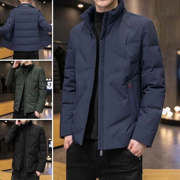 ダウンコート メンズ コート ダウンジャケット 冬服 防風 防寒服 40代 アウトドア アウター カジュアル 人気 通勤 ビジネスコート スリム 韓国風 軽量ジャケット