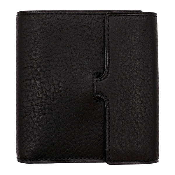 オールリネアヴァスカボックス コンパクトウォレット KAKUSHI【ブラック】本革 財布 202-1