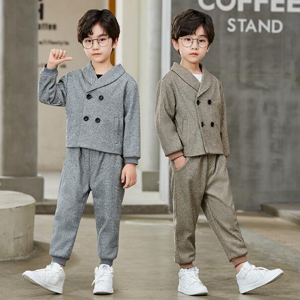 キッズスーツセット 七五三 男の子 フォーマル 2点セット 90-150CM 発表会