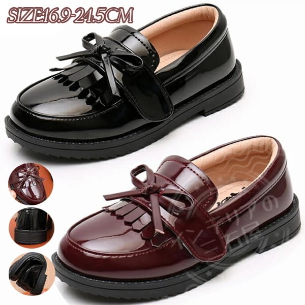 キッズフォーマル靴女子 ワインレッド キッズフォーマルシューズ黒ローファー 子供靴 フォーマル 卒業式 女 赤 フォーマルキッズ靴 通学フォーマル靴 キッズ 学生