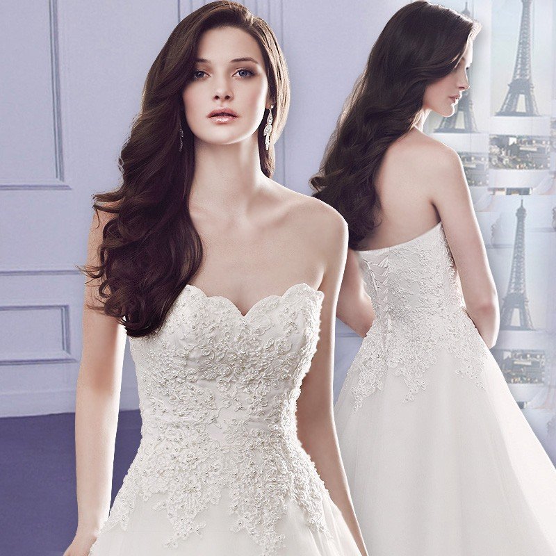 ウエディングドレス 安い 結婚式 Aラインドレス ウェディングドレス 花嫁 ウエディングドレス ロン