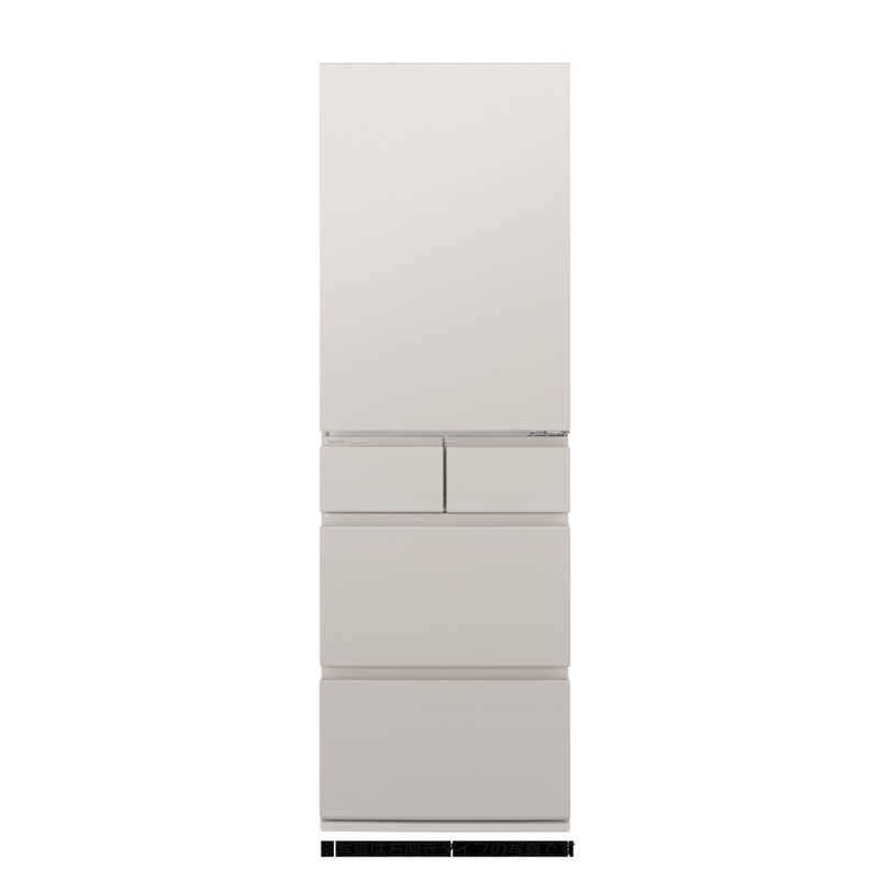 パナソニック　Panasonic　冷蔵庫 5ドア 450L 左開き RYタイプ 真ん中冷凍室 幅60cm マットライトベージュ　NR-E45RY3L-C（標準設置無料）