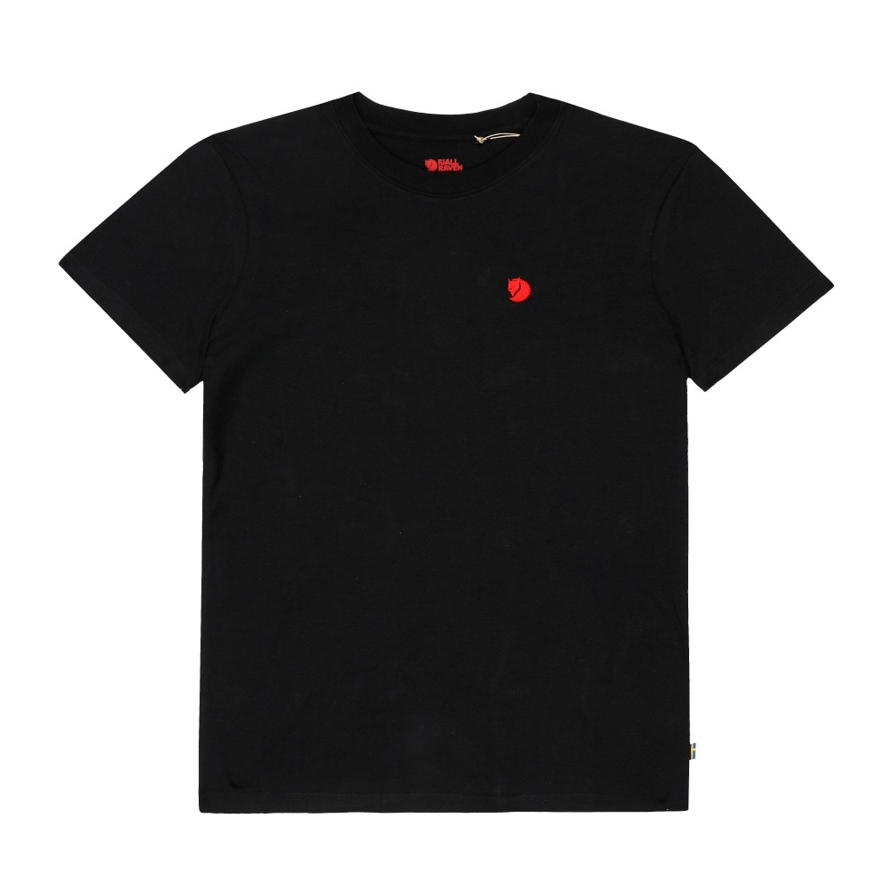 Fjellaven 14600163 550 ロゴヘンプブレンドレディースショートスリーブ T シャツ