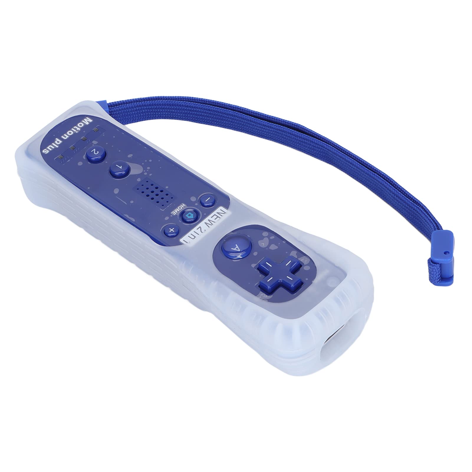 YUNQ ワイヤレスリモコンWiiU用Wii用ロングリモコン距離ワイヤレスリモコン(紺)