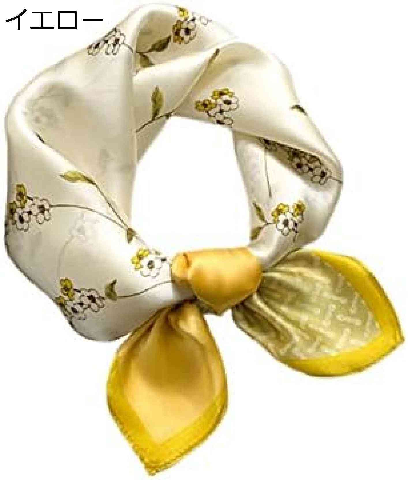 【20%OFFクーポン～】スカーフ 正方形 50 レディース 制服用 ネッカチーフ スクエアスカーフ 風 春夏秋 おしゃれ 花柄 滑らか 柔らか バッグ/髪飾り オフィス スカーフ 通勤 プレゼント 5,503円