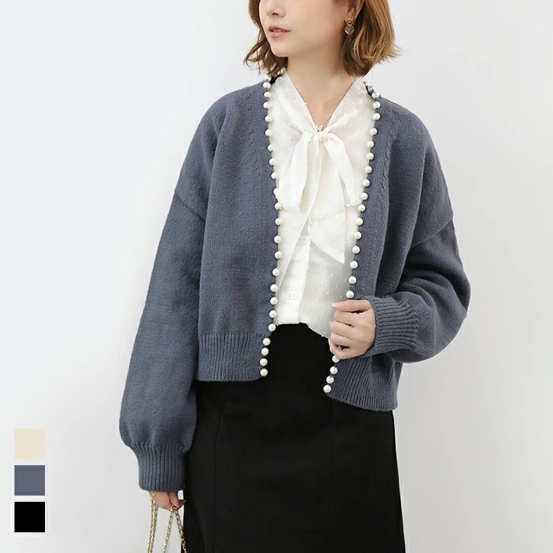 ニットトップス ニットウェア カーディガン 前開き 羽織り セーター 長袖トップス 合わせやすい コート レディースファッション 20代 30代 40代 50代 60代 ReRe