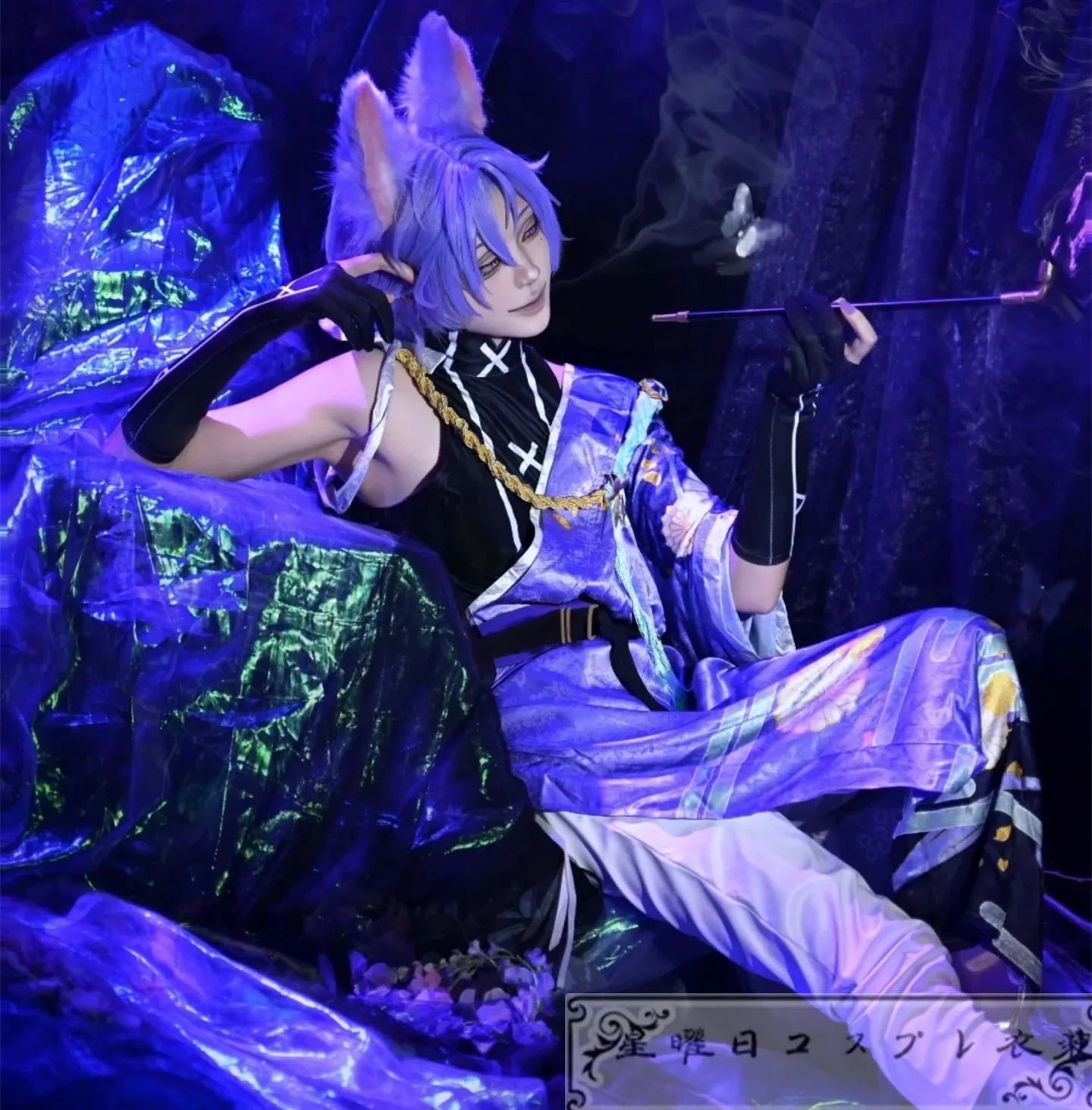 【期間限定】NU: カーニバル SR 神秘の妖狐 玖夜 コスプレ衣装 コスチューム品質良い 店舗お勧め
