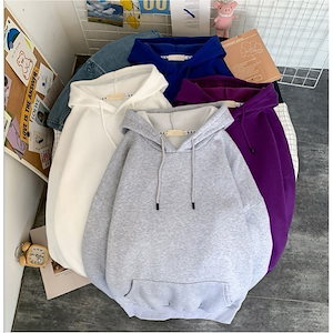 メンズ レディース パーカー スエット 長袖 無地 裏起毛 裏毛 レディースパーカー ジップアップ