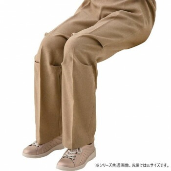 ケアファッション 座/ビューティフォーパンツ（婦人） ベージュ LL 82000103