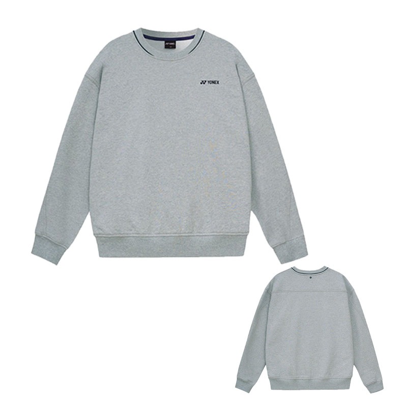 251TL002U バドミントン スウェットシャツ オーバーサイズフィットTシャツ マンツーマンTシャツ 男女共用 カジュアルトレンドユニセックスMTM ロングスリーブ