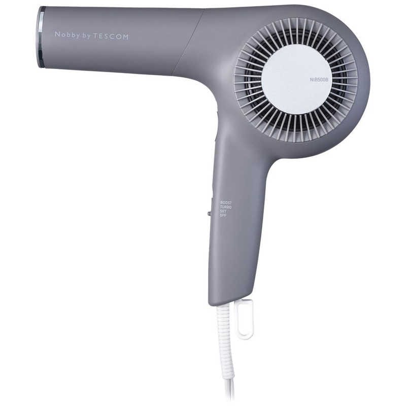 テスコム　プロフェッショナル プロテクトイオン ヘアドライヤー Nobby by TESCOM スモーキーグレー　NIB500B-H