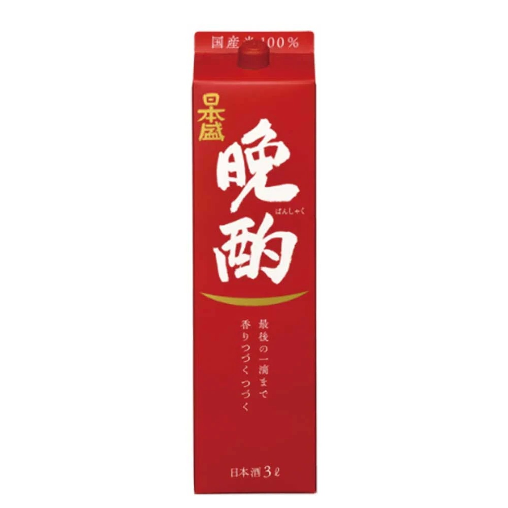 日本盛 晩酌 3000ml 3L2ケース/8本