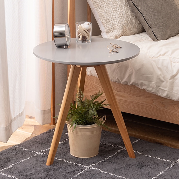 TAP-008GY グレー サイドテーブル メーカー直送 5,885円