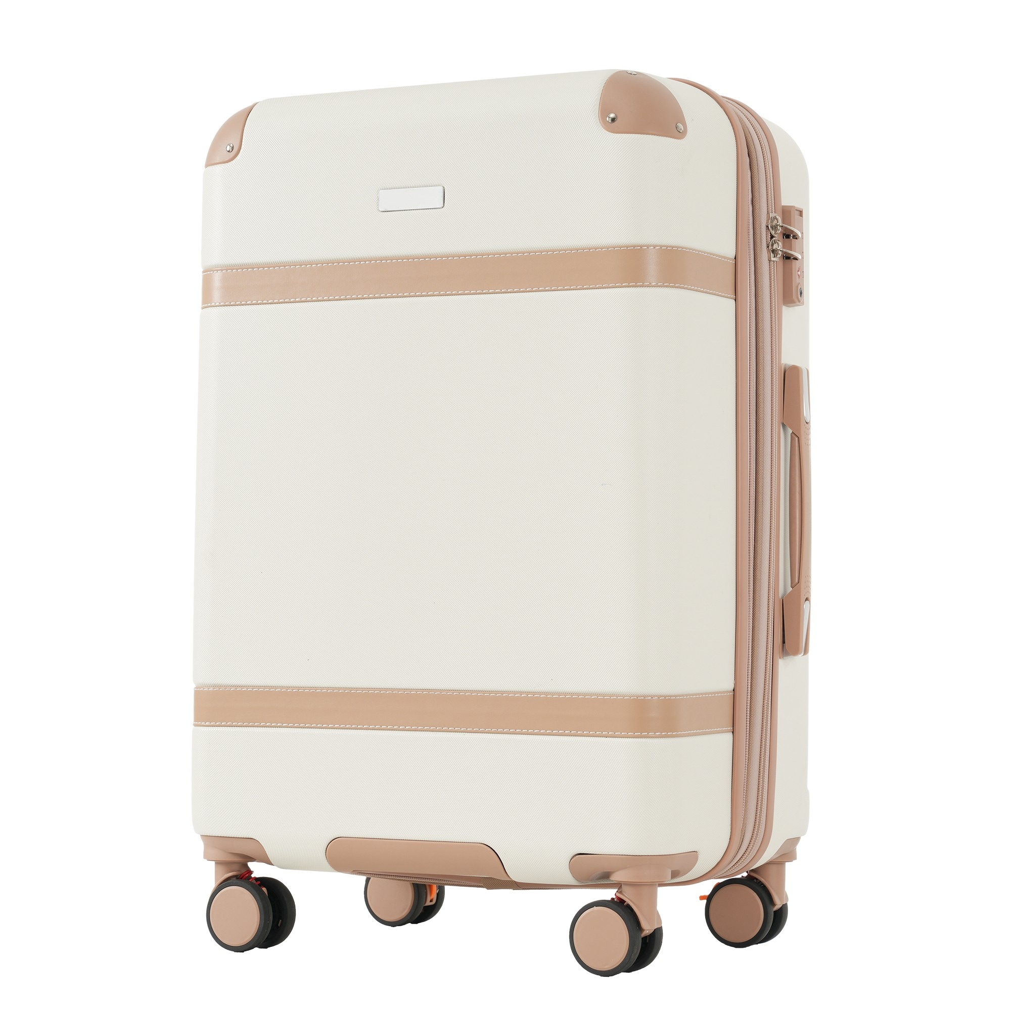 スーツケース Mサイズ キャリーケース キャリーバッグ ストッパー付き 容量拡張機能 フック式底足 TSAロック搭載 4日-7日用 中型 suitcase23