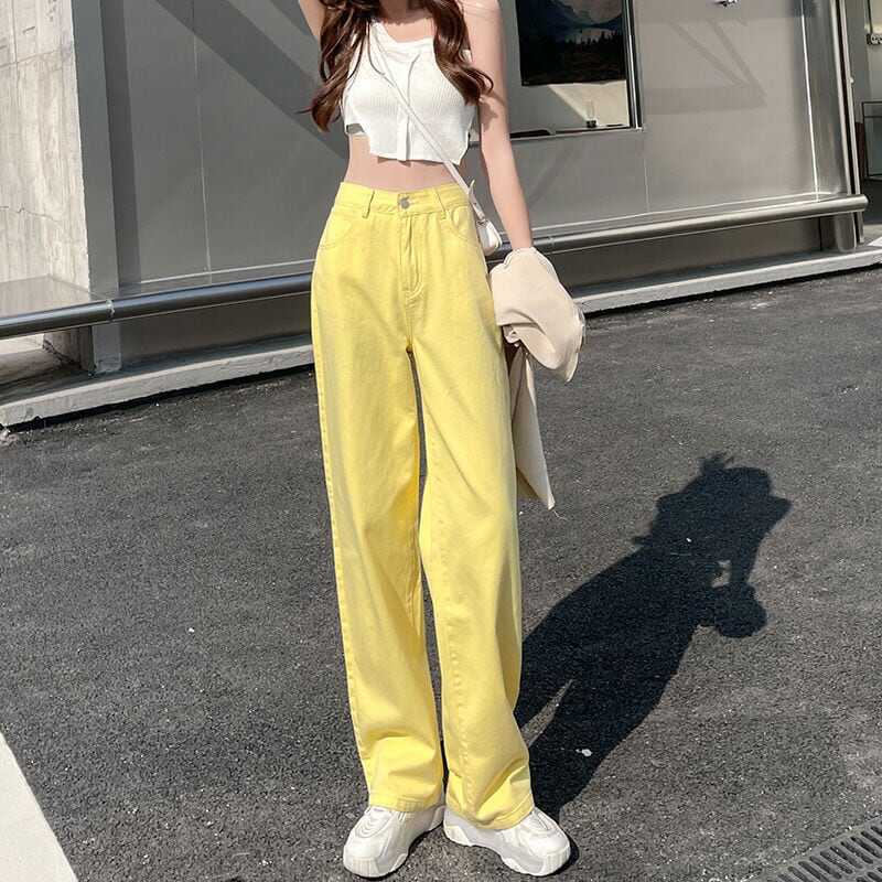 ボトムス ボトム おすすめ おしゃれ お洒落 激安 安い プチプラ デニム パンツ ワイド パンツ ハイ ウエスト ワイド ゆったり 太め 美脚 動きやすい 韓国 ヒップアップ 流行り lb