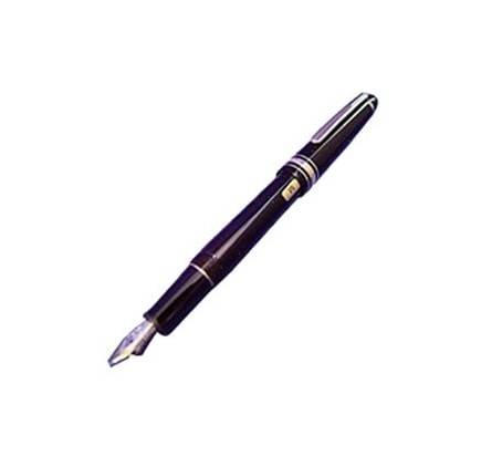 MONTBLANC 145M モンブラン マイスターシュテュック 万年筆 オマージュ/ア/フレデリックショパン 14Kプラチナ装飾ペン先 M（中字） ブラック/ゴールド/取寄品