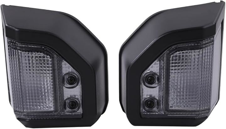 トヨタ 用 ウインカー ライト ウィンカー ランプ 左右セット ランドクルーザー ランクル 70 交換 修理 ドレスアップ カスタムパーツ 社外品(クリアーレンズ)