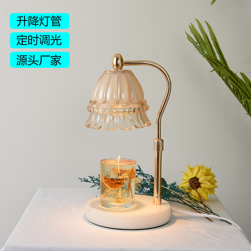 いラインアップ キャンドルウォーマーランプ キャンドルウォーマーランプ 調節可能な香りのロマンチックなバースデーテ テーブルランプ