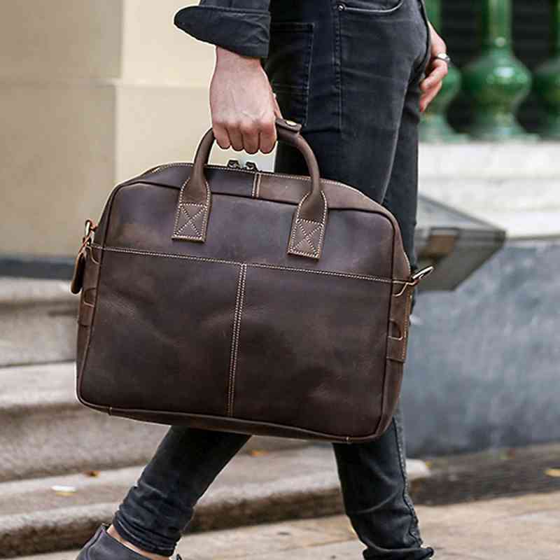 ビジネスバッグ メンズ 通学 トートバッグ 冬 ショルダーバッグ 革 ノートPC ブランド 大容量 黒 A4 40代 安い パソコン 本革 ビジネス 春 30代 秋 ハイ バッグ 3WAY 小さい 5