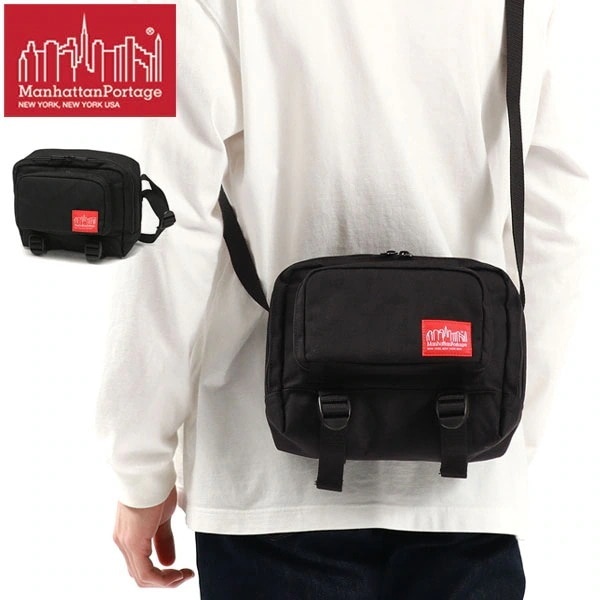 日本正規品 ショルダーバッグ レディース メンズ 小さめ ナイロン 軽量 撥水 黒 シンプル 小さい Pixel Fisk Shoulder Bag MP1418PXL