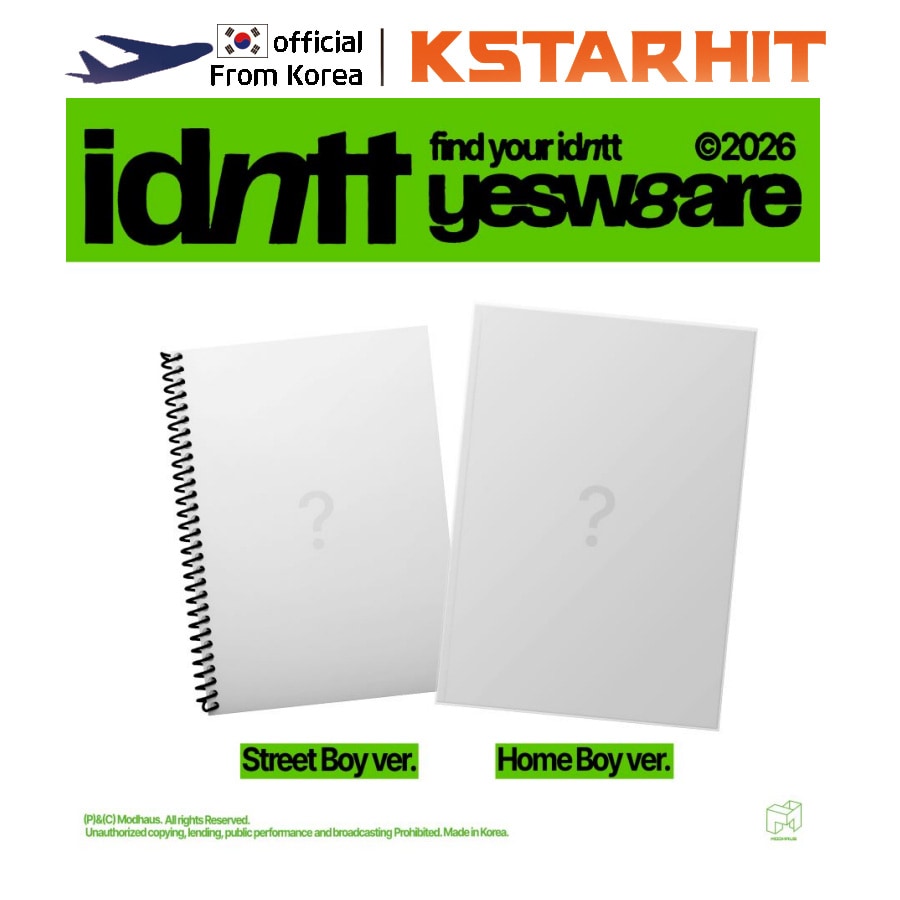 【特典付き】【2種セット】(Standard Ver.) idntt - yesweare(Mini Album)
