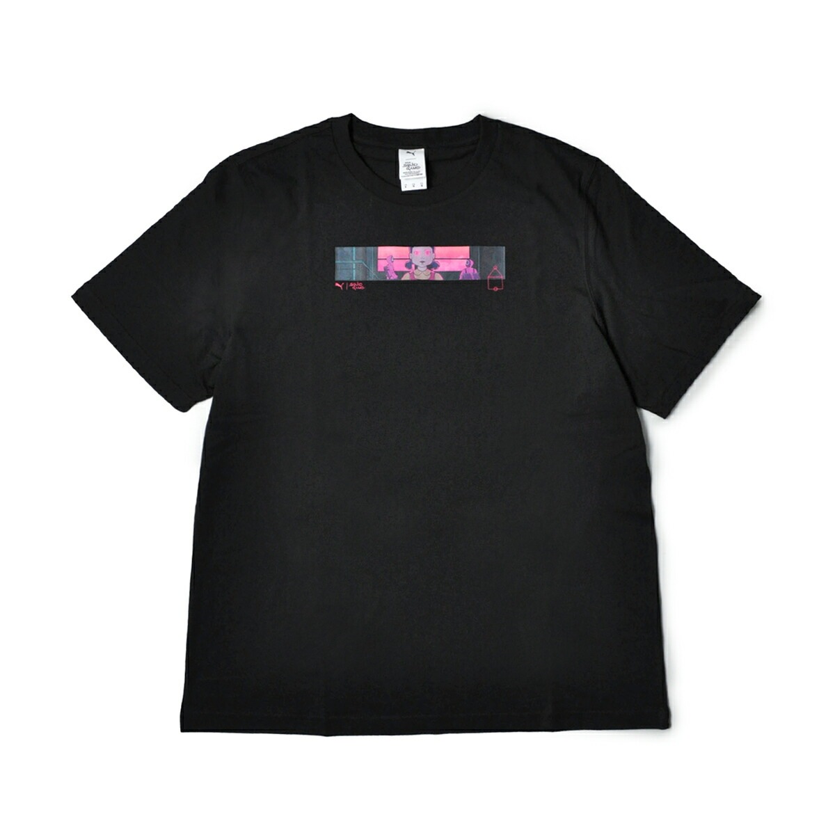 イカゲーム グラフィック Tシャツ ブラック 半袖 ヨンヒ人形 スクイッドゲーム 627426-01 5,022円