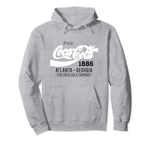 コカ・コーラ ブラック&ホワイト クラシックロゴ パーカー