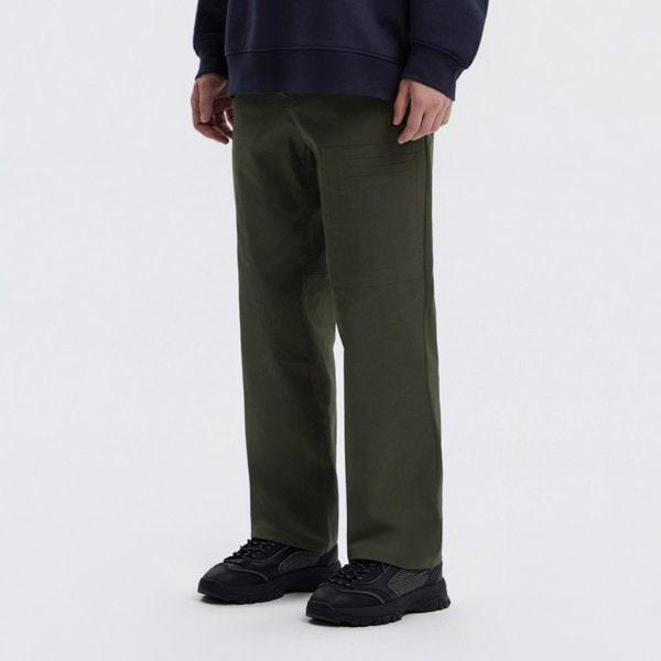 N253MPT100 [NRN] ベルト付きパンツ OLIVE KHAKI