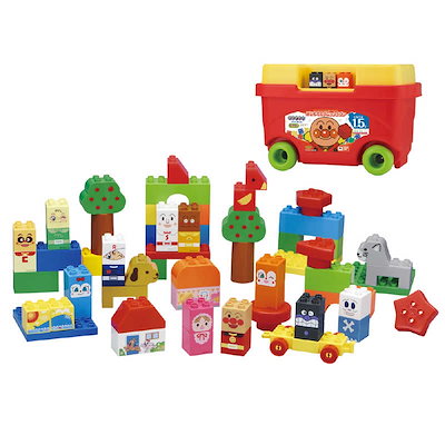 他サイト： バンダイ　BANDAI　ブロック・ラボ ファーストシリーズ はじめてのブロックワゴンの商品画像