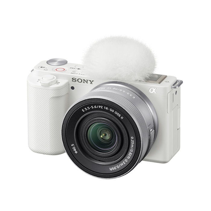 デジタル一眼カメラ α アルファ VLOGCAM ZV-E10 パワーズームレンズキット ZV-E10K-W ホワイト