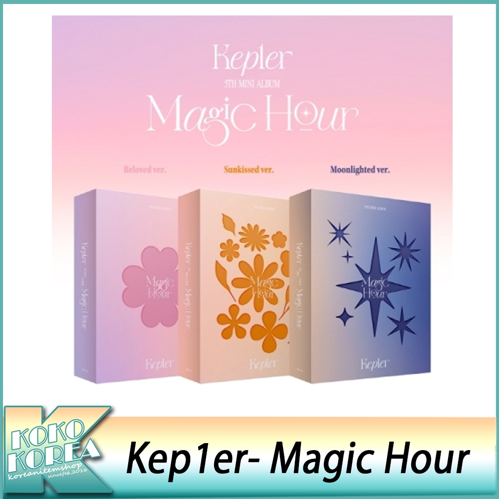 ３種セットKep1er 5THミニアルバム Magic Hour