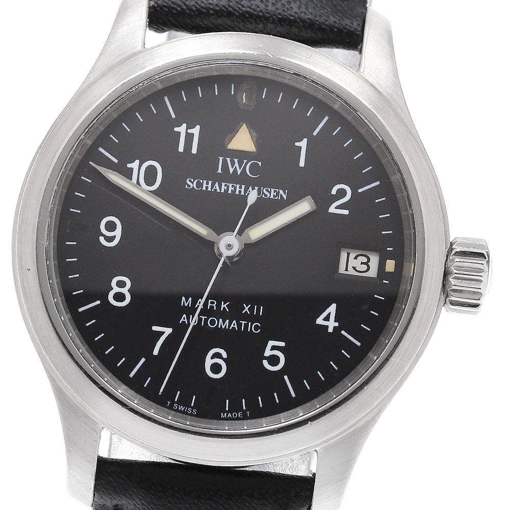 訳あり IWC SCHAFFHAUSEN IW442101 パイロットウォッチ マークXII 自動巻き レディース _935280【中古】