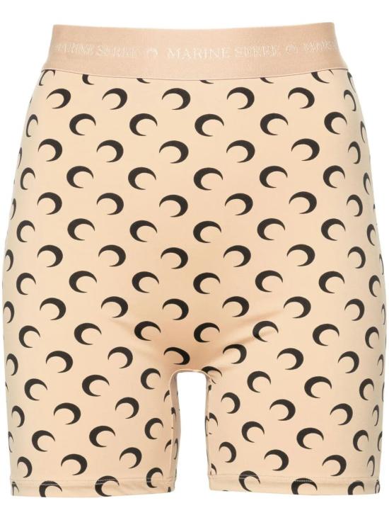 MARINE SERRE Women Shorts & Burmudas WSH007ACJER0001 TA10 TAN