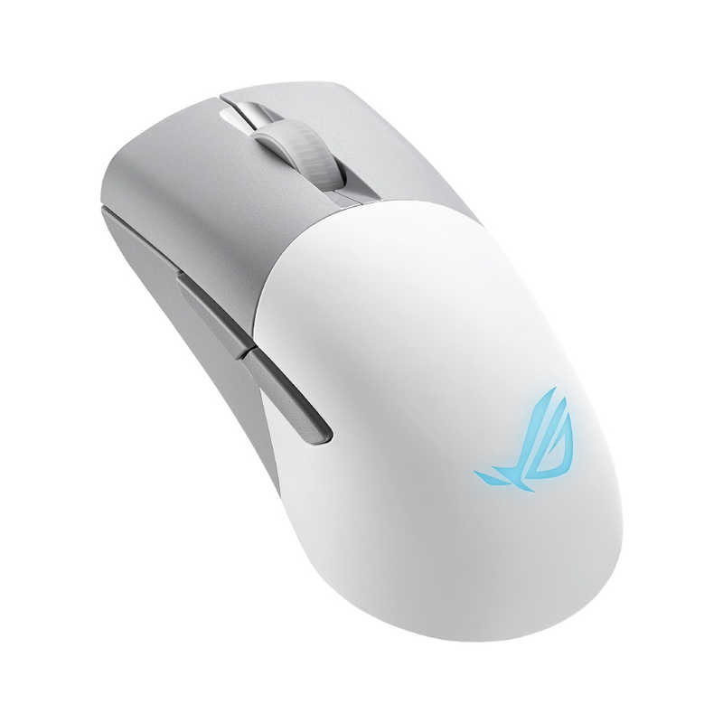 ASUS エイスース　ゲーミングマウス P709 ROG KERIS WIRELESS AIMPOINT ホワイト ［光学式 /有線/無線/5ボタン］　ROGKERISWLAIMPOINTW