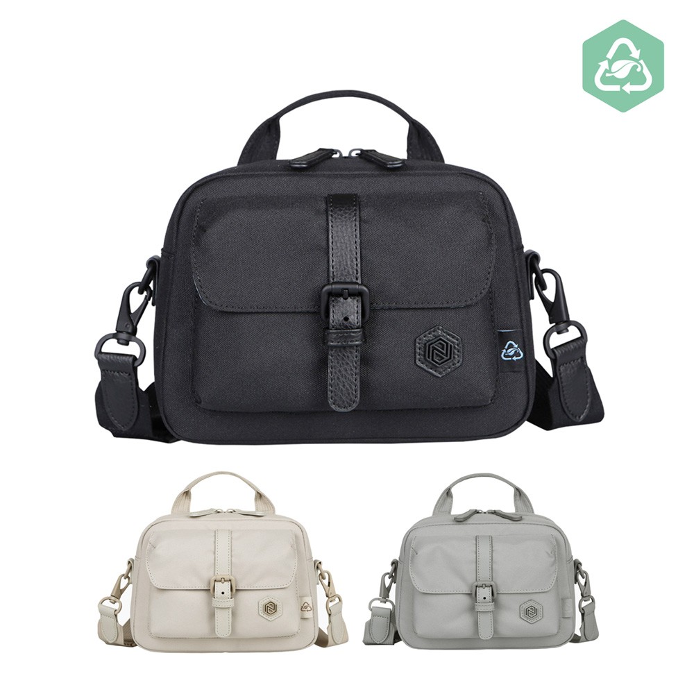 【正規輸入販売代理店】ボディバッグ ブランド おしゃれ レディース 斜めがけ 大人 ノルディス Nordace Eclat Re:Life クロスボディバッグ ND1101 旅行 コンパクト 軽量