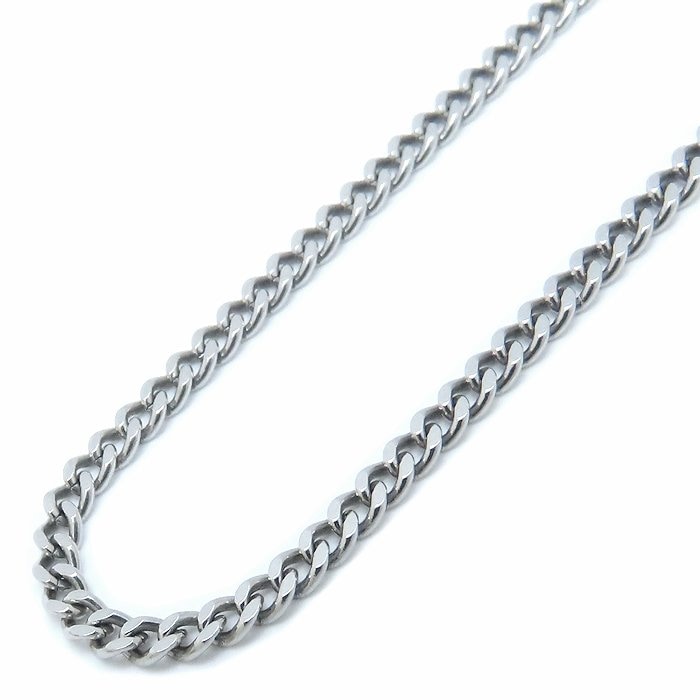 喜平ネックレス Pt850プラチナ 2面 シングル 50.5cm 10g/76235【中古】