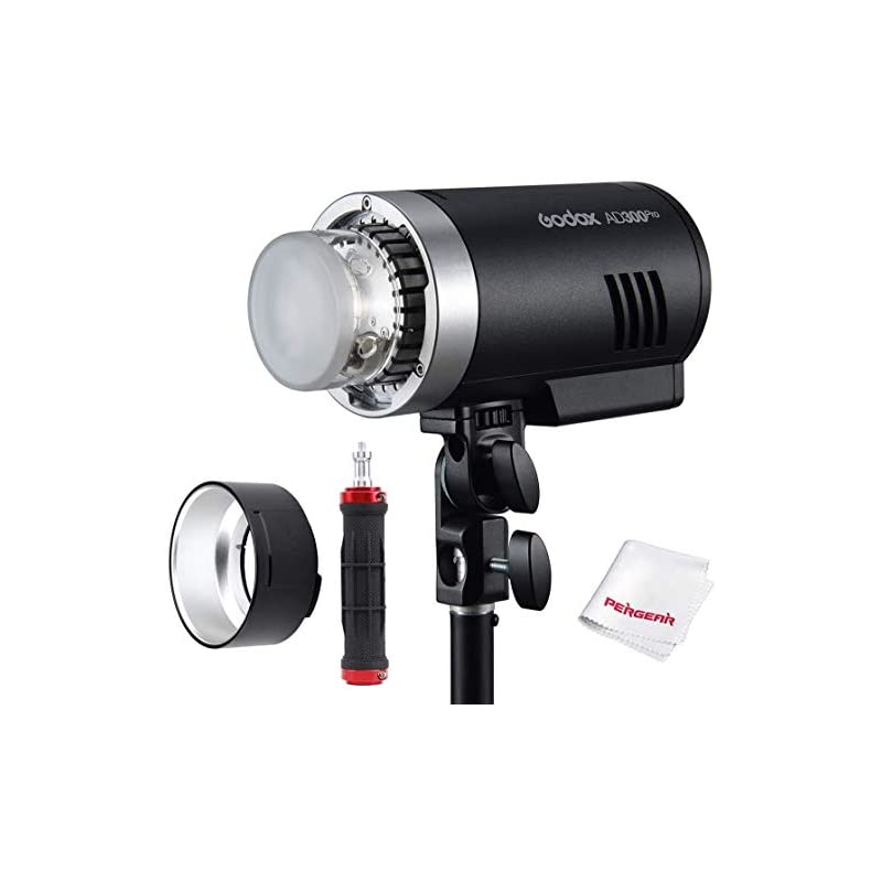 フラッシュストロボ 2.4GTTL 300W 1/8000HSS 2色モデリング5600100K