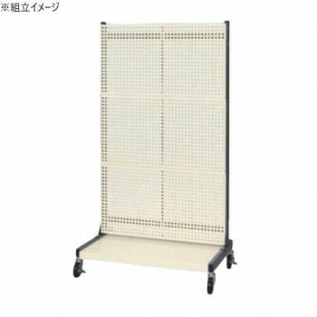 サカエ ラックシステム パンチングパネルタイプ 移動式 892x550x1640mm PLS-3PDR 70,733円