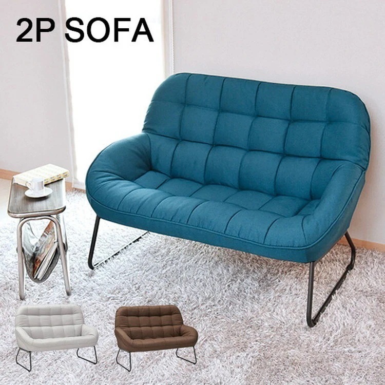 ソファー ソファ 2人掛け おしゃれ 二人掛け 二人用 2人用 シンプル ファブリックシート