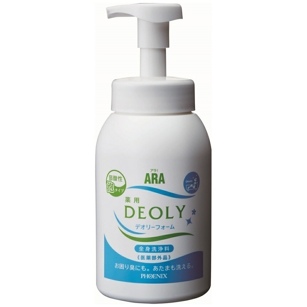 フェニックス　ARA　アラ！　全身洗浄料　弱酸性薬用デオリーフォーム　550mL×12本入ケース販売お徳用【取り寄せ商品・即納不可・代引き不可・返品不可】