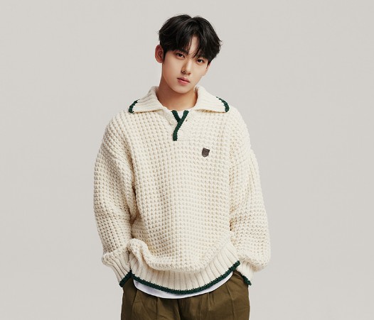 [ZB1 23 FWコレクション] HEAVY WAFFLE PIQUE KNIT