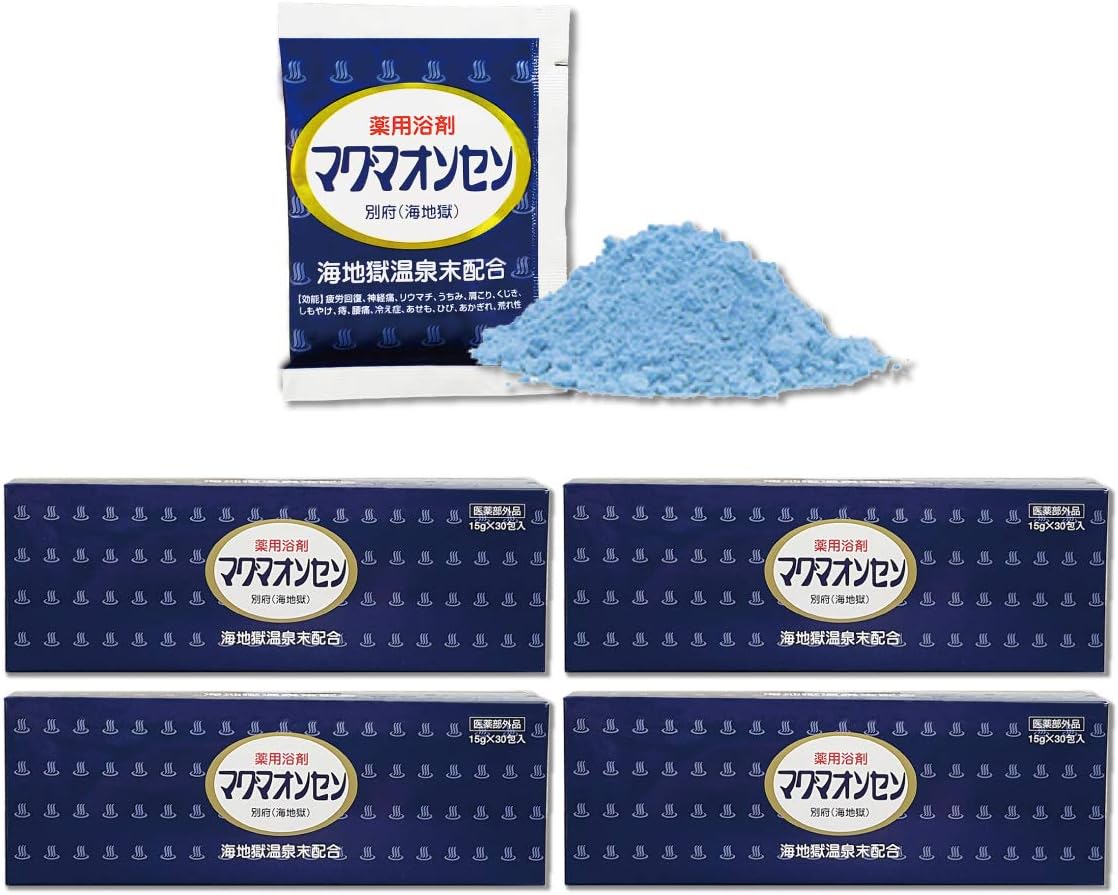 マグマオンセン 15ｇ×30袋 ×4箱